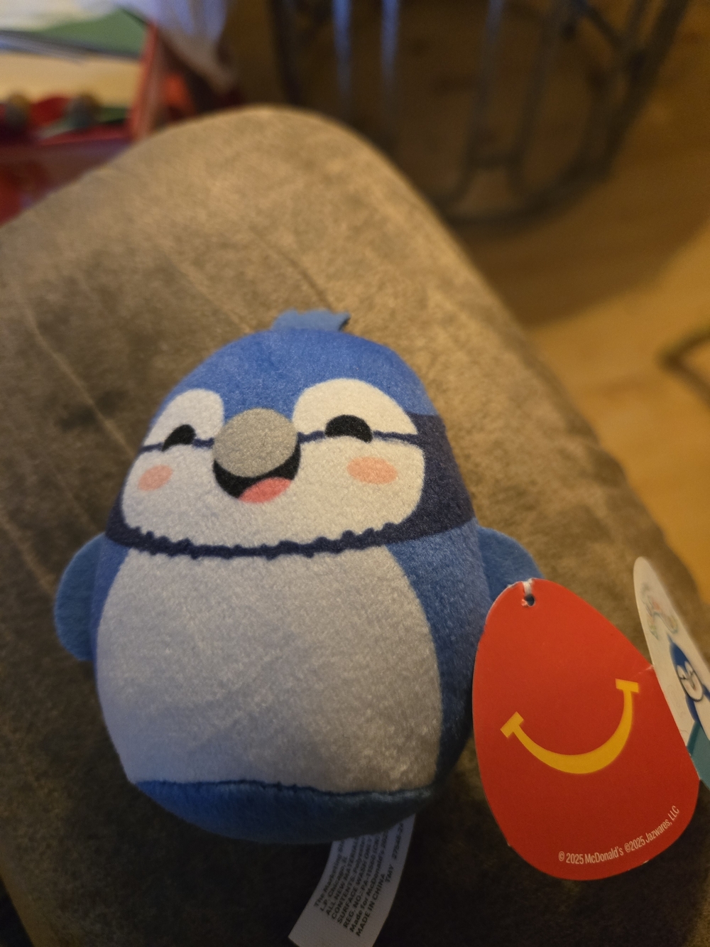 Squishmallows Blue and White Blue Jay Plush